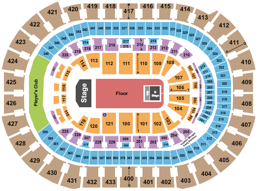 Capital One Arena Tyler, The Creator Seating Chart